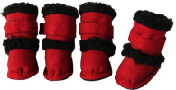 Shearling Dog Shoes