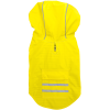 Slicker Rain Gear For Dogs with Striped Lining