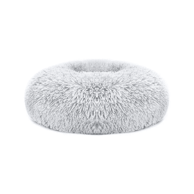 Small/Medium Cozy Dog Donut Beds (Color: Grey)
