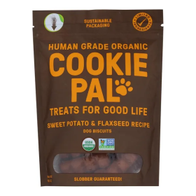 Cookie Pal - Dog Biscuits - 4 x 10 Oz Bags (Flavours: Sweet Potato and Flaxseed)