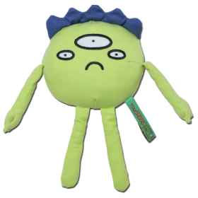 Three-Eye Monster Dog Plush Toy (Color: Green)