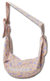 Over-The-Shoulder Dog Travel Slings (Color: Pink)