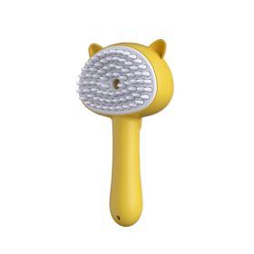 Dog Brushes Rechargeable Multifunctional Brush (Option: 18x9.5x5cm-Yellow)