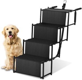 Dog Stairs (Color: Black)