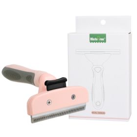 Dog Combs Pet Hair Trimmer Comb (Color: Pink)