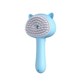 Dog Brushes Rechargeable Multifunctional Brush (Option: 18x9.5x5cm-Blue)