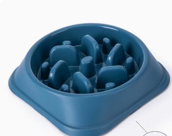 Slow Feeder Dog Bowls (Option: Conventional-02 Style Blue)