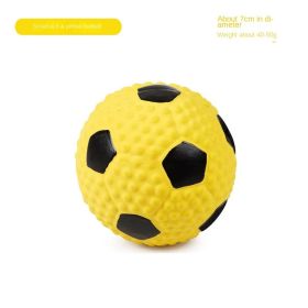 Interactive Dog Toys Football (colour: Small yellow football)