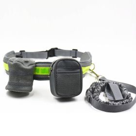 Hands-Free Leashes Highly Reflective (Color: Gray)
