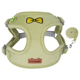 Chest Strap Dog Harnesses - Reflective (Specification (L * W): S, colour: green)
