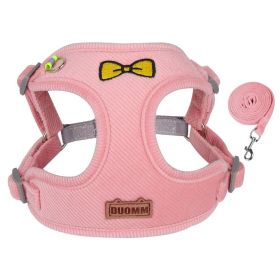 Chest Strap Dog Harnesses - Reflective (Specification (L * W): S, colour: powder)