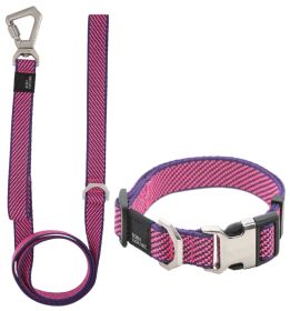 Escapade 2-in-1 Convertible Dog Walking Set (Color: Pink, Size: Small)