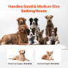 Foldable Elevated Dog Bath with Quick Drainage