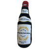 Wine Bottle Squeaky Dog Plush Toy